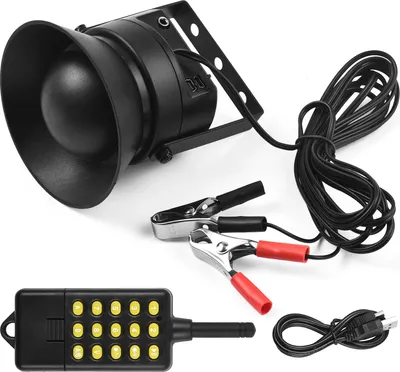 Produktbild von Drahtlose Fernbedienung für den Außenbereich, elektronischer MP3-Lautsprecher mit integriertem Timer, 182 Sounds, Vogelspieler-Anrufer