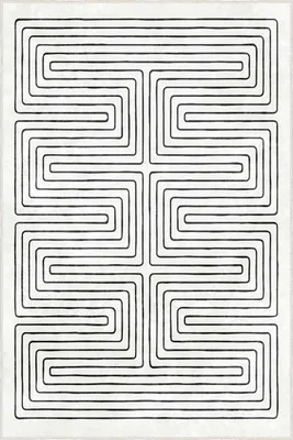 Obrázok produktu pre Conceptum Hypnose, kvalitný koberec, 160 x 230 cm, 100% polyester, protišmykový, biela farba