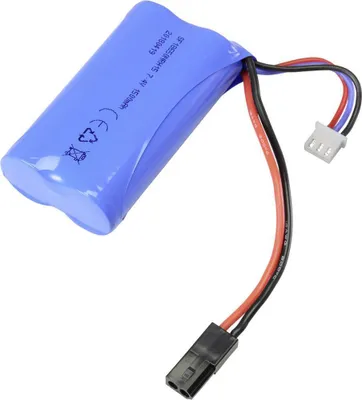 Produktbild von Reely Modellbau-Akkupack (LiIon) 7.4 V 1500 mAh Zellen-Zahl: 2 1 C Racingpack Mini Stecker