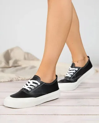 Produktbild von Damen Stoff-Sneakers - Schwarz, leichte Freizeitschuhe, Größe 37