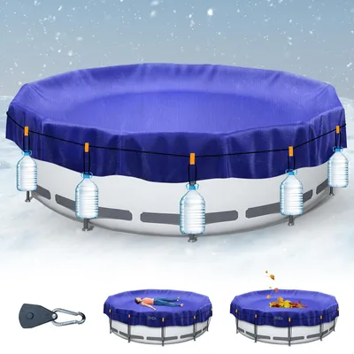 Produktbild von Runde Poolabdeckung 305 cm UV-beständig und Sommer/Winter Schutz