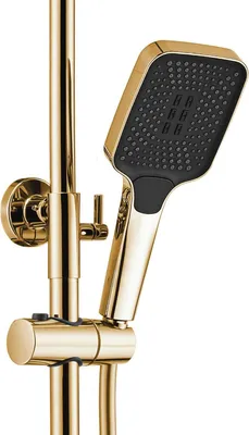 Produktbild von Rea Duschgarnitur mit Thermostat ROB Gold