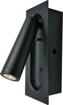 Obrázek produktu pro ACA Lighting nástěnné svítidlo LED 3W 3200K 190LM černá kov RECESSED 7X5X17CM AIAS SF701LEDB