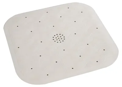 Immagine prodotto di Tappeto doccia Maximex Mod. Gomma naturale Beige, con ventose sul lato inferiore, lavabile in lavatrice a 40° C