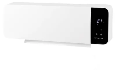 Image de Radiateur électrique mural ventilé, 2000 W, blanc, pour le chauffage des pièces