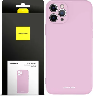 Image de Coque en silicone SPACECASE Coque en silicone pour iPhone 11 Pro Max Rose