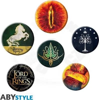 Produktbild von HERR DER RINGE - Abzeichenpaket - Symbole
