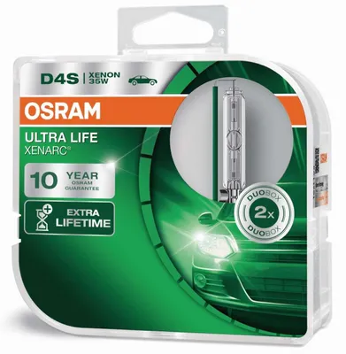 Immagine prodotto di Lampade per fari allo xeno, 2 pezzi, originali Osram ULTRA LIFE, attacco D4s, 35W