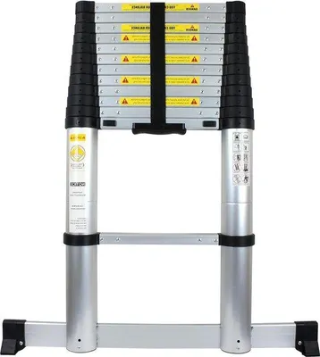 Produktbild von Teleskopleiter 12ft silber ClicknClimb