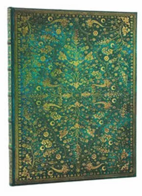 Zdjęcie produktu dla Paperblanks PB1313-7, Wzór, Zielony, 144 ark., 120 g/m², Twarda okładka, Dorosły