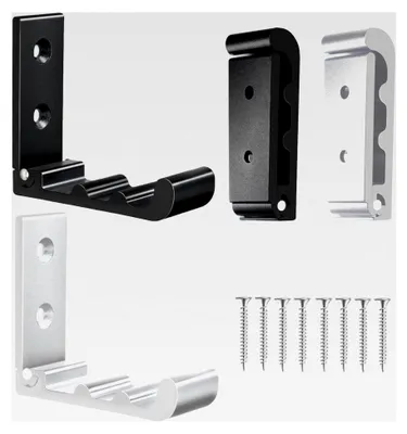 Produktbild von 4 Stück Wandhaken, klappbare Aufhänger für Handtücher und Kleidung