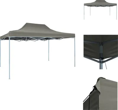 Obrázok produktu pre vidaXL Pop-Up skladací stan 3 x 4,5 m antracit - Pavilóny a párty stany