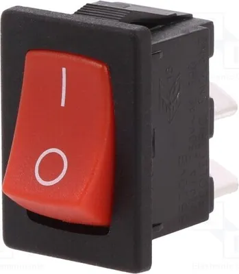 Immagine prodotto di 1x 10A/250VAC, interruttore ON-OFF, posizione 2, 10A/28VDC. Codice: H8600VBBR076W. Interruttore a levetta