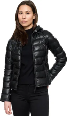 Produktbild von Tazzio Damen Lederjacke F510 (Schwarz, M)