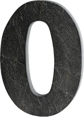 Produktbild von Hausnummer France aus Edelstahl, Holz oder Schiefer (Material: Schiefer, Variante: 0) Material: Schiefer Variante: 0