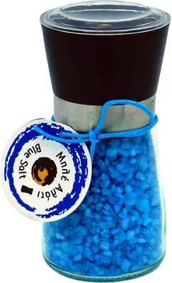 Produktbild von ELLIE 14838 Blaues Meersalz in praktischer Mühle 200g von Kreta