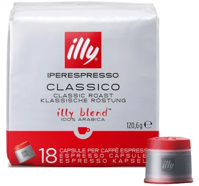 Image de Capsules de café Illy Iperespresso Classico, boîte de 18