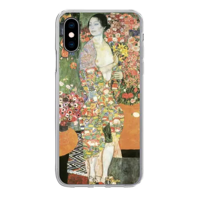 Produktbild von MuchoWow® Handyhülle Schutzhülle Hülle für iPhone X Tänzerin - Gustav Klimt Silikon Softcase Handy Hülle - Handyhülle