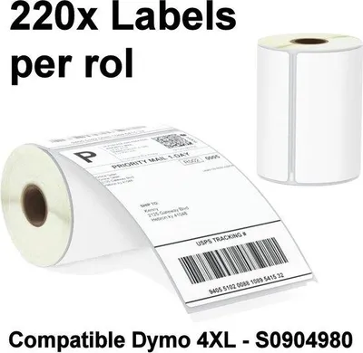 Obrázek produktu pro Samolepicí štítky 4XL – 104 × 159 mm – 220 štítků v roli
