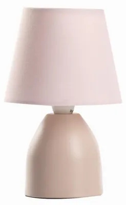 Immagine prodotto di Lampada da tavolo moderna, color rosa - 13 cm x 19 cm (altezza)