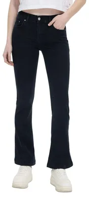 Productafbeelding van LTB Damen Jeans Fallon, flared model - Blauw - Laure wash, verkrijgbaar in maten W27-W34, gemaakt van katoen met stretch