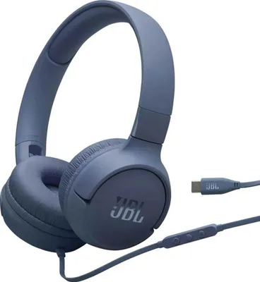 Obrázek produktu pro JBL Tune 520 USB-C kabelová sluchátka modrá