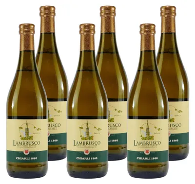 Produktbild von Chiarli Lambrusco Bianco IGP -lieblich- (6 x 0,75L)