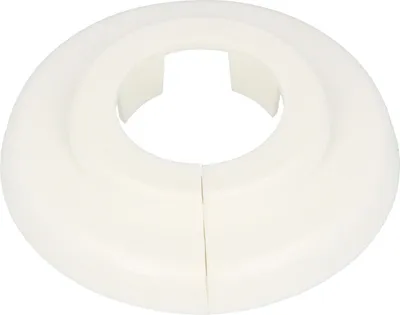 Produktbild von STEDO Scharnierrosette - weiß Loch: 22 mm x Aussen: 55 mm