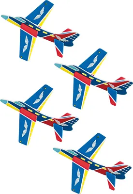 Image de 8 cadeaux Pinata Accessoires pour avions - Taille unique