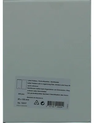 Produktbild von Sichtfenster 25x102mm selbstklebend Kunststoff VE=204 Stück