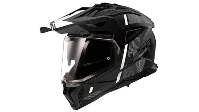Produktbild von LS2 Endurohelm "MX702 Pioneer II Hill" 3 schwarz / weiß matt, Gr. 59 / 60 = L