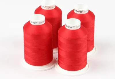 Produktbild von Ackermann Bauschgarn 4 x 1000m Fb. 5140 Rot