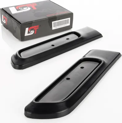 Produktbild von 2x Seitenleiste Türleiste Blende lackierbar hinten rechts links für FIAT 500 C