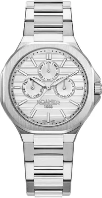 Zdjęcie produktu dla Roamer 995989 41 25 20 Zegarek męski Spirit of Time z pełnym kalendarzem 42 mm 3ATM
