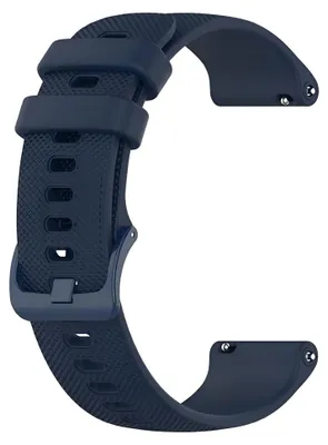 Obrázok produktu pre Techsuit - Watchband 18mm (W006) remienok pre Huawei Watch GT 4 (41 mm) / W1 / Honor Watch S1 / Garmin Venu 2S / Vivoactive 4S - modrý