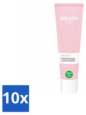 Produktbild von 10 x Weleda Sensitive Feuchtigkeitscreme für empfindliche Haut 30 ml - Vorteilspackung - 10 Stücke