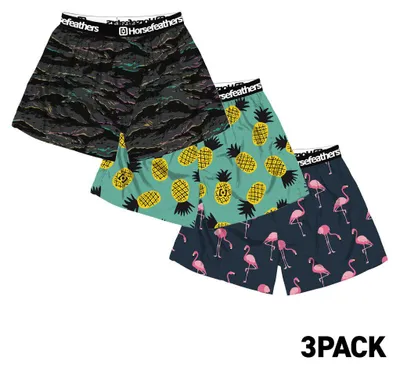 Obrázek produktu pro Boxerky Horsefeathers Frazier 3 pack (balíček 9) - XXL