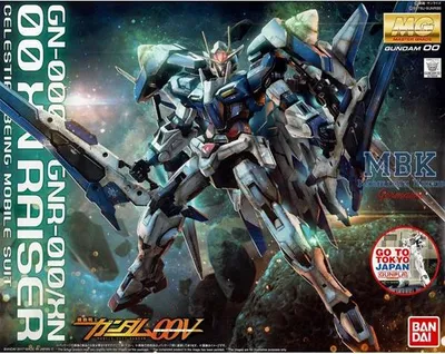 Imagen del producto de BANDAI BAN5062848: Modelo a escala MG GN-0000+GNR-010 XN Raiser, 21 cm
