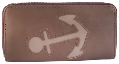 Produktbild von Cham Cham 3010012-007 Damen Geldbörse Kunstleder 19 x 10 cm Taupe Anker