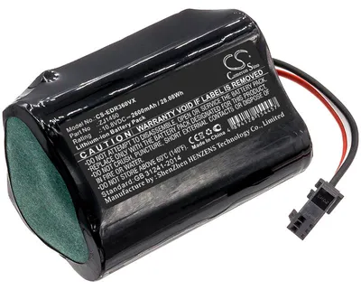 Immagine prodotto di TECHTEK Batteria compatibile con [Ecovacs] D36A, D36B, D36C, D36E, DA60, DA611, DB35, Deebot Slim 1, Deebot Slim 10, Deebot Slim 2, TCR360 sostituisc