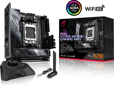 Produktbild von Asus 90Mb1B70-M0Eay0 Rog Strix X670E-I Gaming Wifi//Am5,X670,Usb3.2 Gen 2,Mb