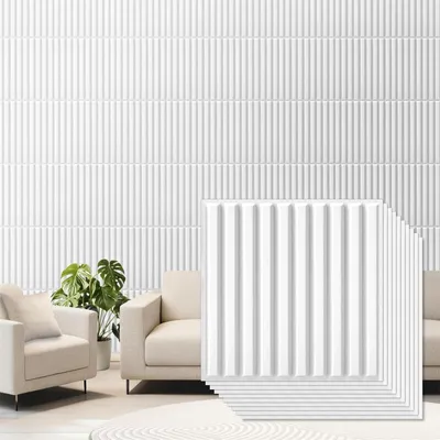 Obrázek produktu pro 3D PVC panely, rozměr 50 x 50 cm, 12 kusů