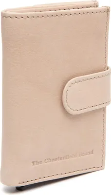 Image de The Chesterfield Brand Cuir étui pour carte de crédit Torola Card Holder Beige