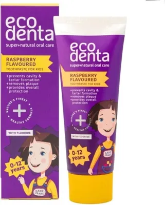 Image de Dentifrice Ecodenta Framboise pour enfants