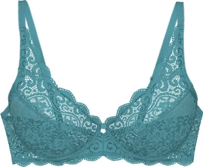 Image de Soutien-gorge à armatures Triumph Amourette pour femmes - QUIET TURQUOISE - taille 70 B