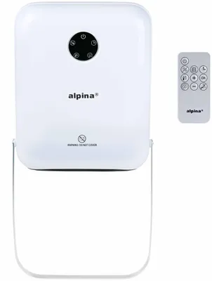 Produktbild von Badezimmer Heizlüfter mit Fernbedienung 2000W, elektrische Heizung, Keramik Heizelement, 2 Heizstufen, Timer, Thermostat 18-45 °C, Wandmontage