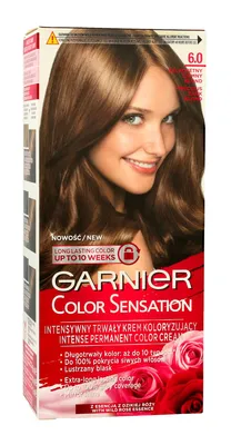 Obrázok produktu pre Garnier Color Sensation Krem koloryzujący do włosów 6.0 Szlachetny Ciemny Blond