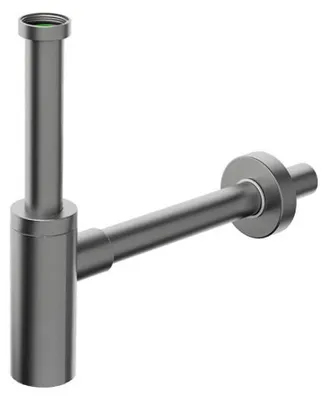 Productafbeelding van INOXMATER wastafelafvoer, 5/4 inch, afvoer 32 mm, roestvrij staal/gunmetal