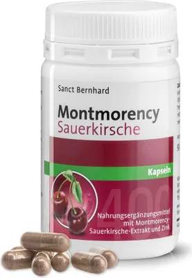 Produktbild von Sanct Bernhard Montmorency Sauerkirsche - 90 Kapseln