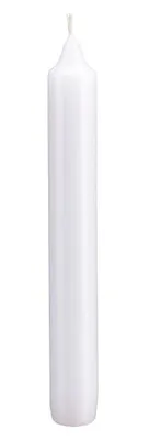 Produktbild von Leuchterkerzen Weiß 190 x Ø 21 mm, 12 Stück